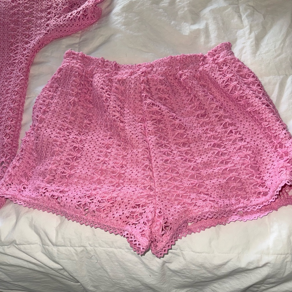 Pink Crochet set - Picture 4 of 4